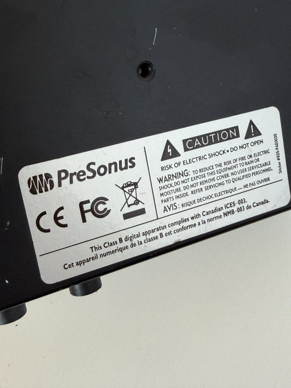 PreSonus AudioBox iTwo USB 2.0 Recording Interface - Picture 6 of 7